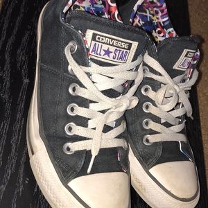 Woman’s converse shoes